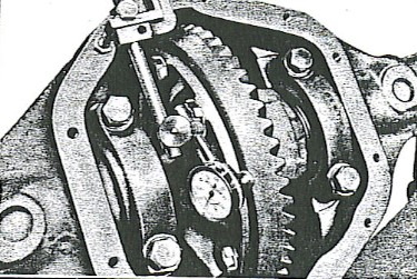Figure 4 - Mount a dial indicator.